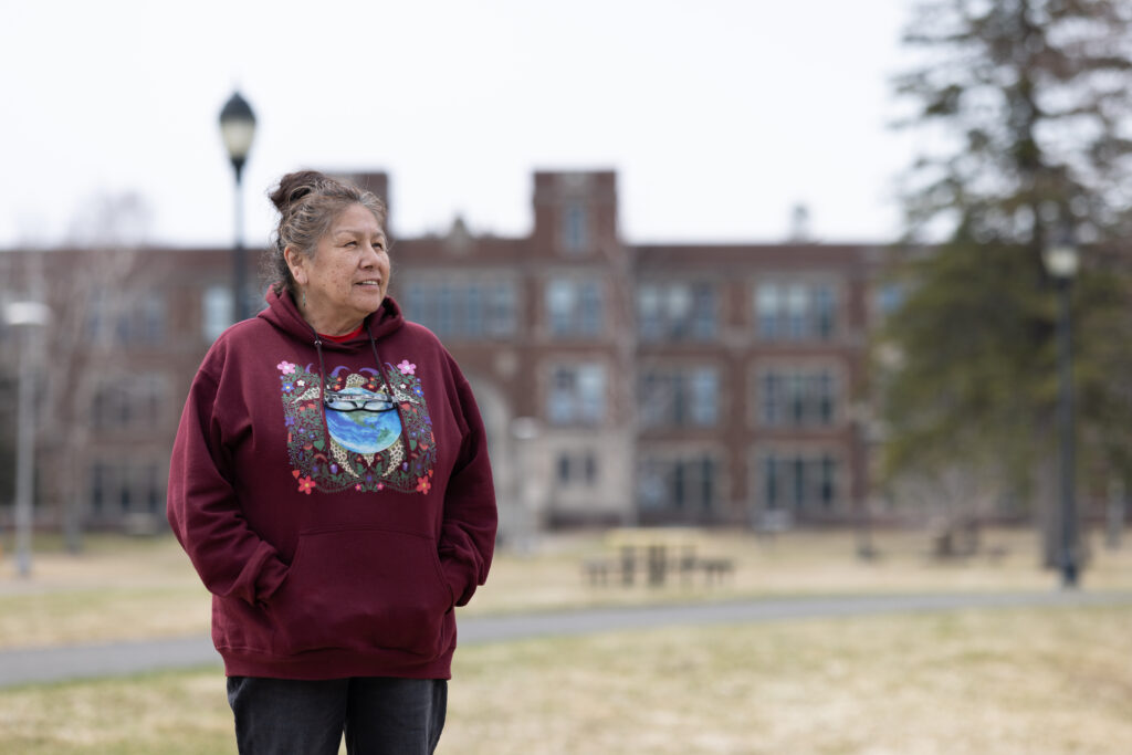 Spring graduate Pat Northrop earned a bachelor’s degree at age 73