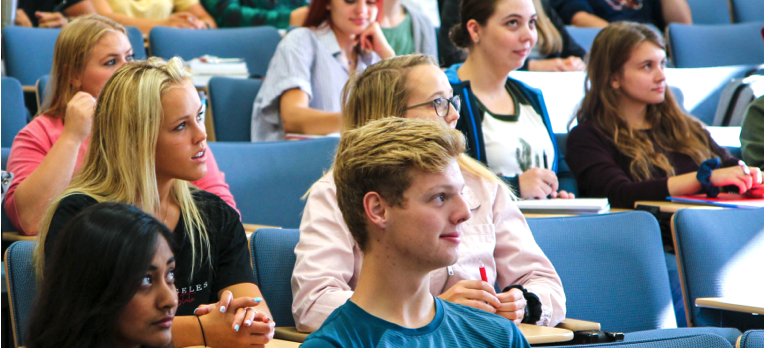 Students in classroom