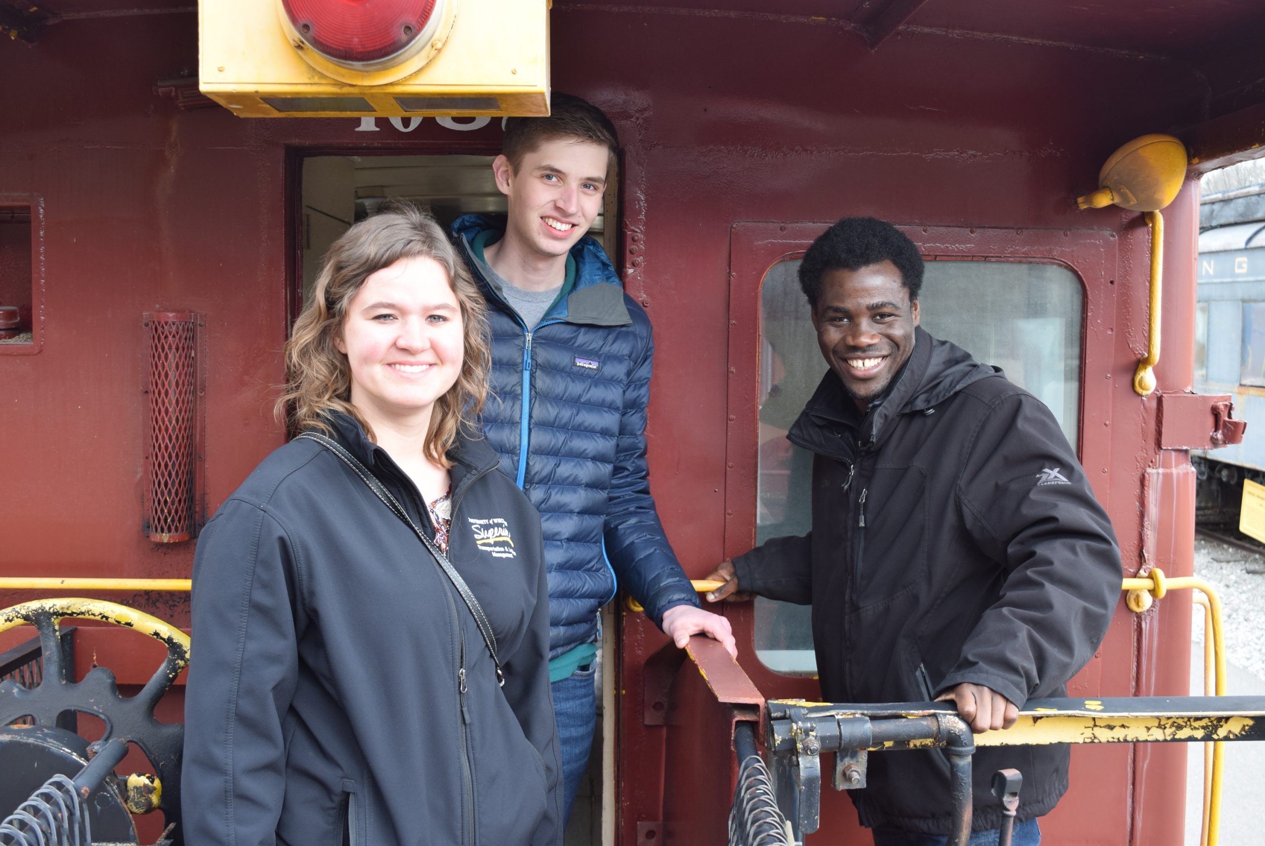 Students at Transportation and Logistics Center