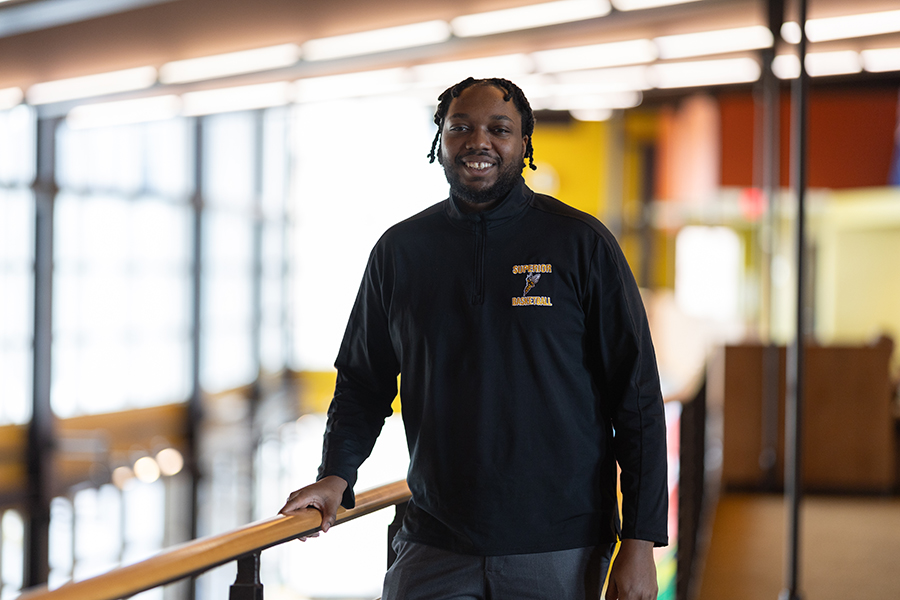 UW-Superior Admissions Counselor Spotlight: Donte Samuels