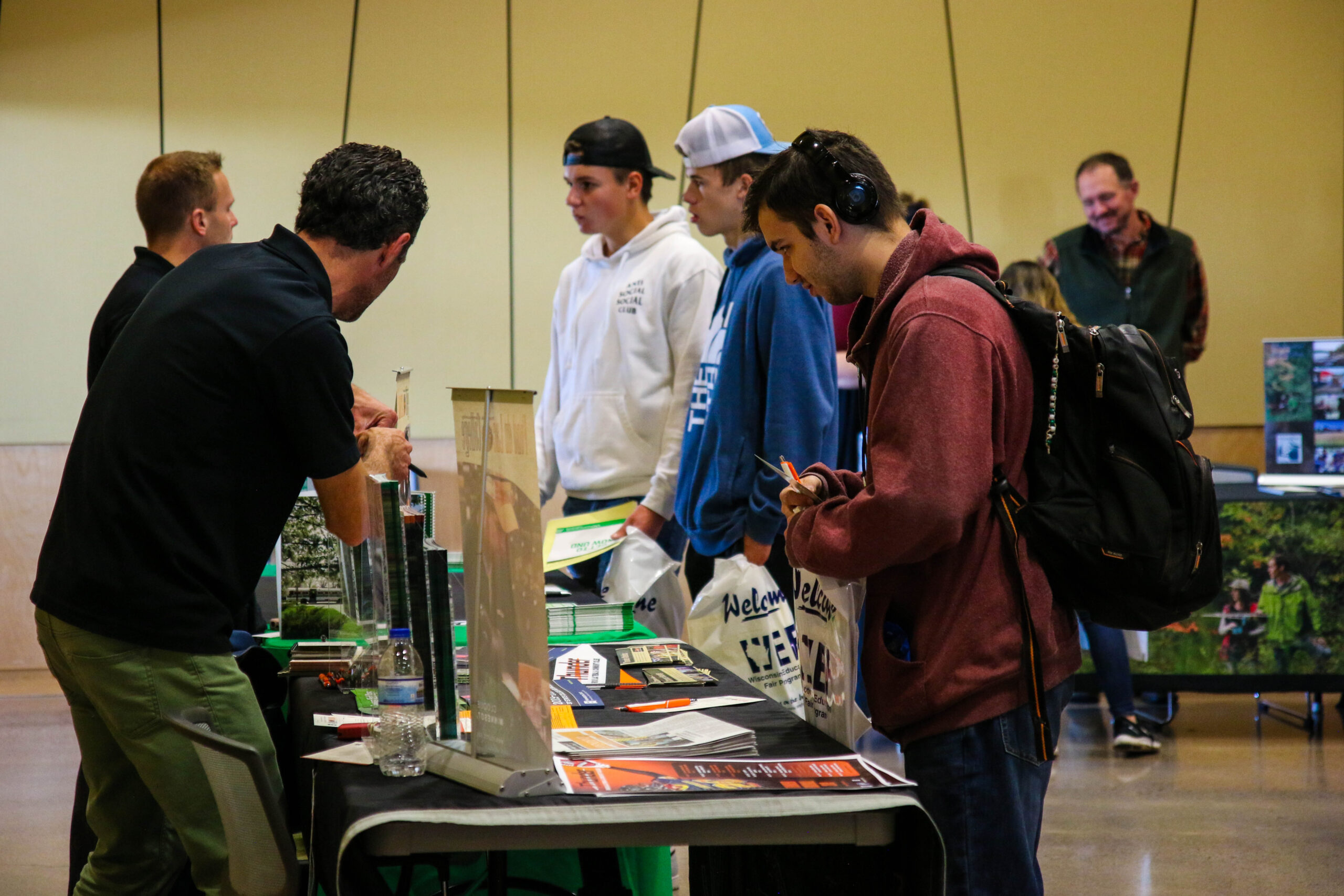 Students at Career Fair