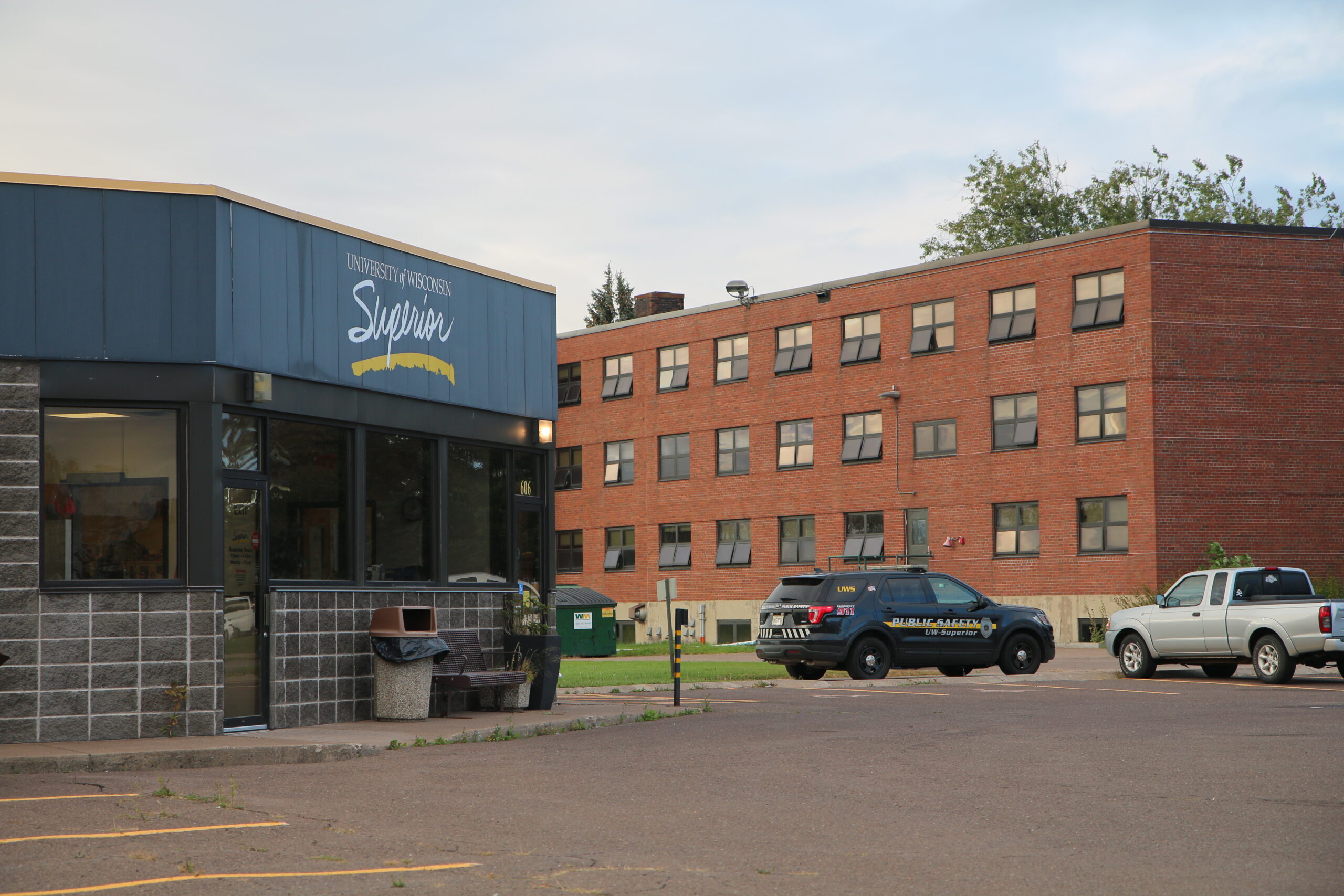 UW-Superior Parking Services building exterior