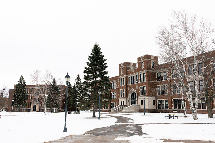 Old Main on the campus of the University of Wisconsin-Superior