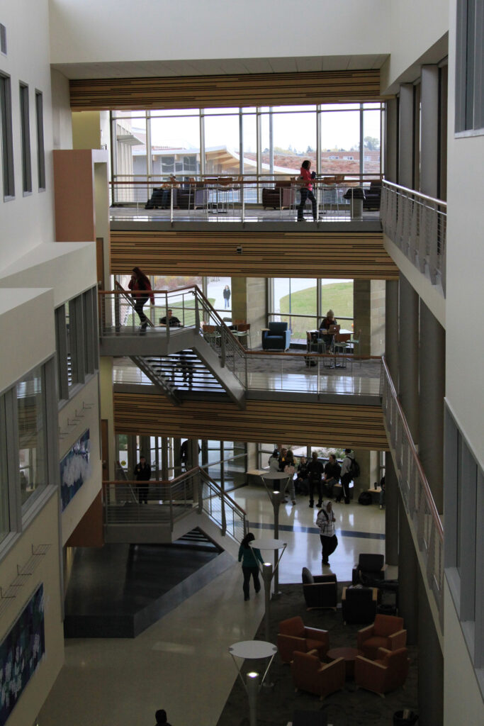 Interior of Swenson Hall