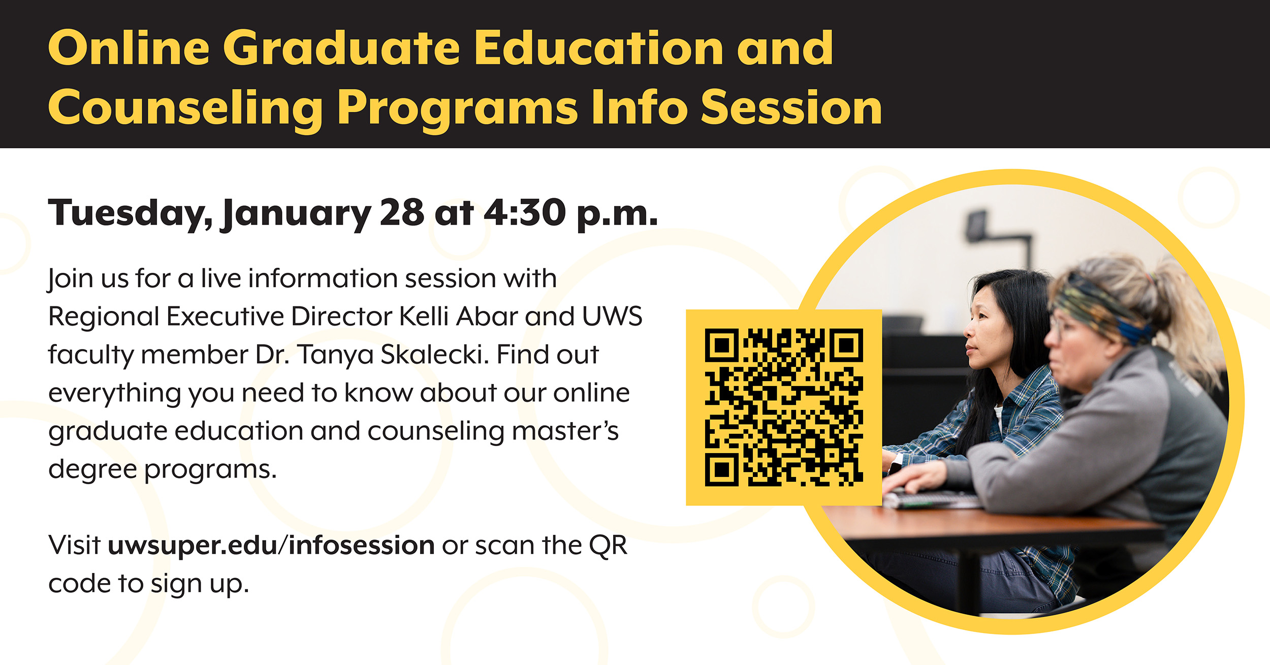 UW-Superior to host free live online info session for online graduate education and counseling programs