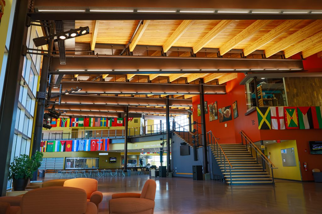 Yellowjacket Union atrium